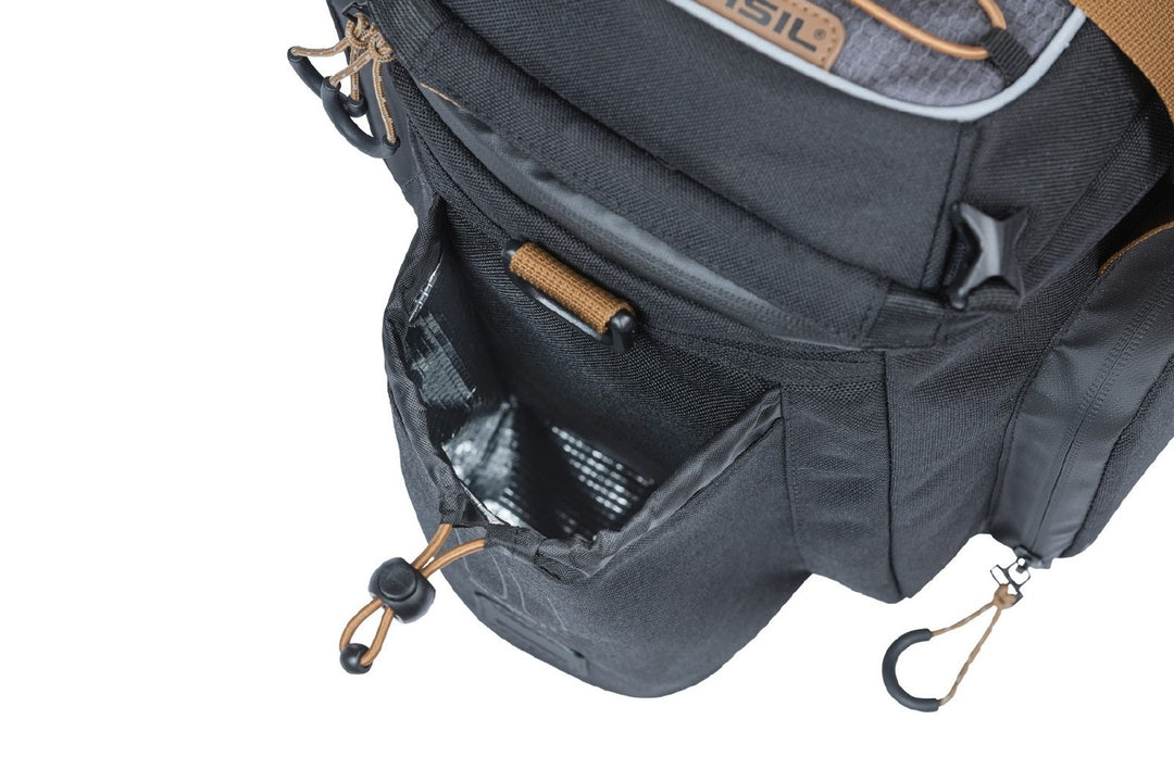 Basil miles trunkbag xl pro mik, 9-36l, black slat