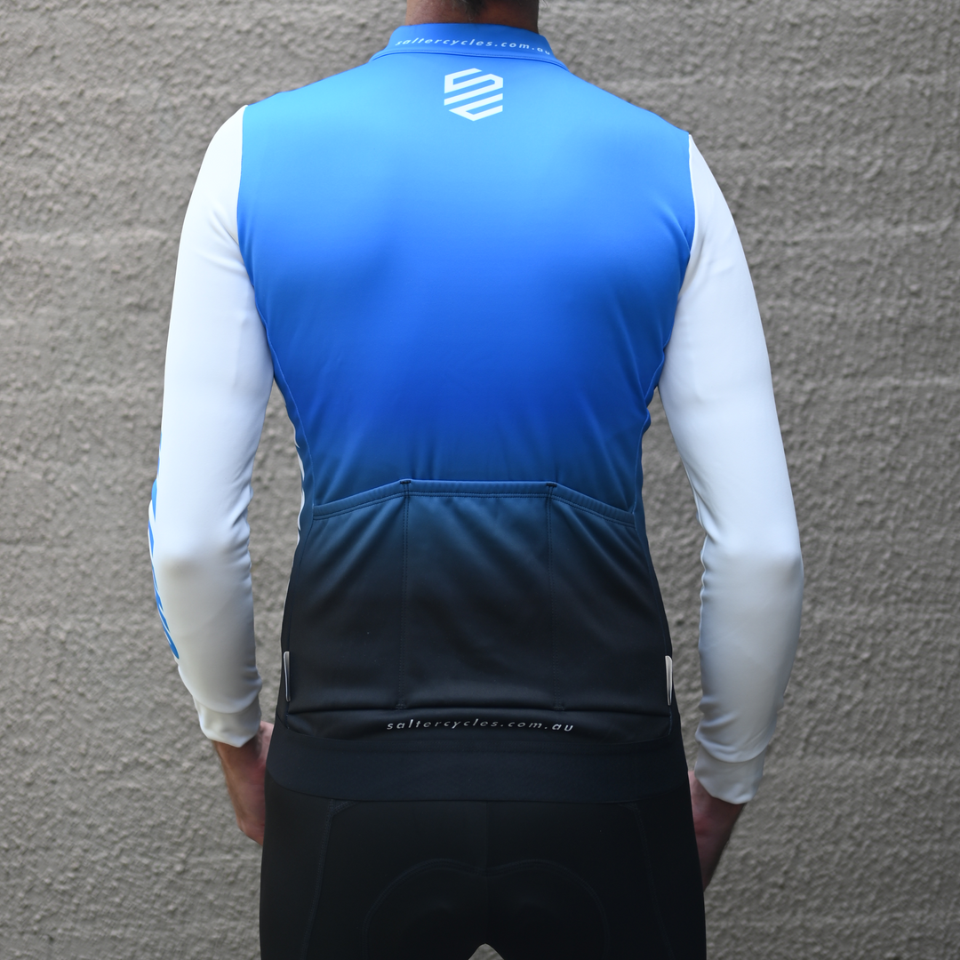 Salter Kit 2025 Thermal Jersey Long Sleeve - Blue fading to Black