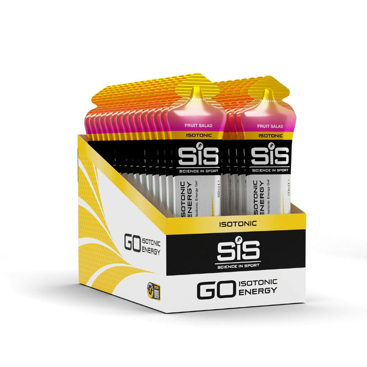 SIS GO PLUS ISOTONIC ENERGY GELS 60ML - FRUIT SALAD *SOLD INDIVIDUALLY*