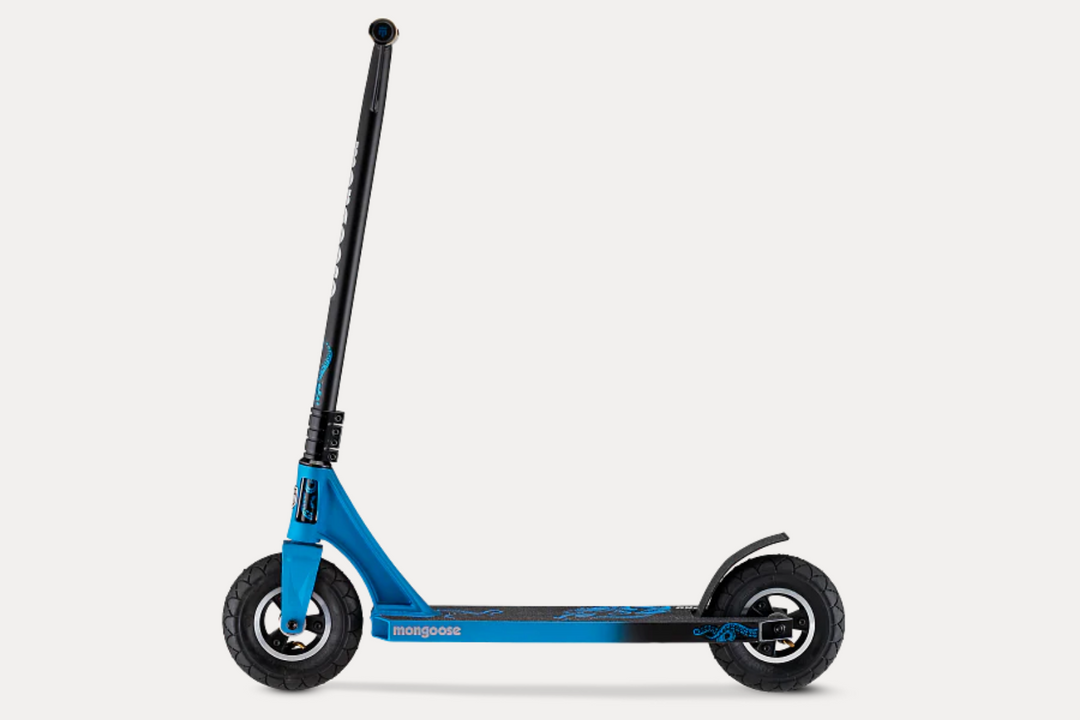 Mongoose Tread Pro Freestyle Dirt Scooter - black/blue