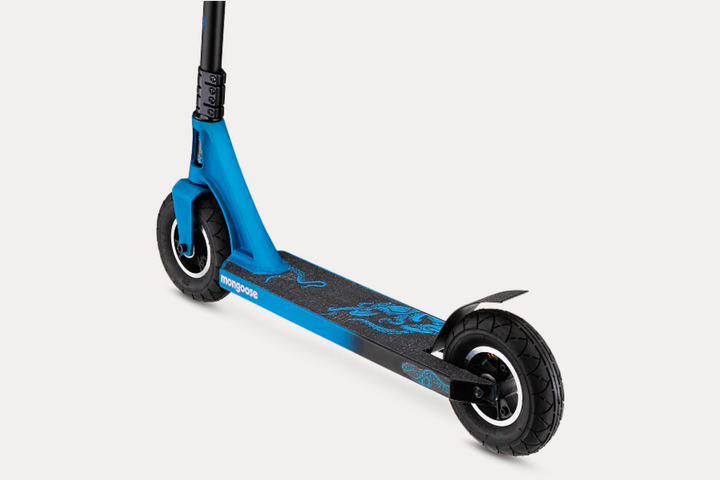 Mongoose Tread Pro Freestyle Dirt Scooter - black/blue