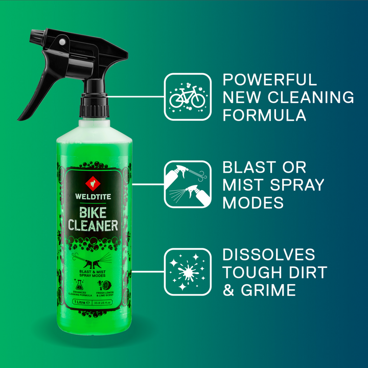 Weldtite Bike Cleaner 1L Lime