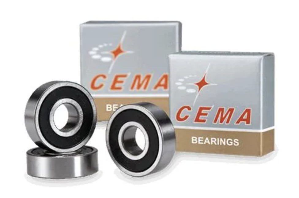 Sealed Hub Bearings CEMA, 6001LLB, 12 x 28 x 8mm, Chrome Steel (sold as each)