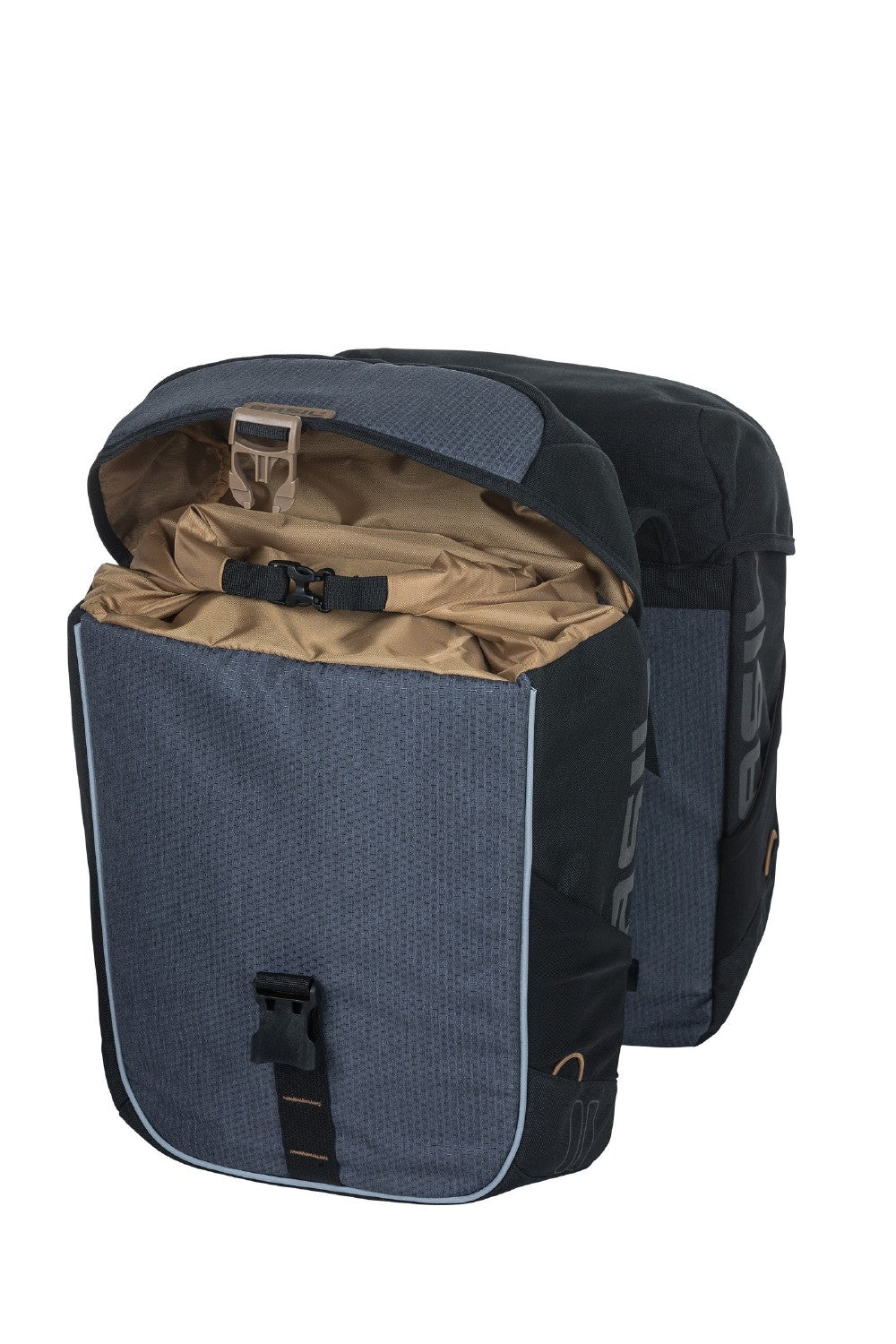 basil miles double bag 34lt black