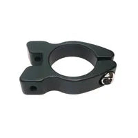 CLAMP - Rear Carrier/Seatpost Clamp - With Additional Nodes (5mm) To Attach Rear Carrier - BLACK